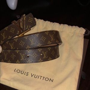 Louis Vuitton Monogram Belt